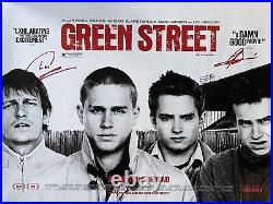 Geoff Bell & Leo Gregory Signed Original Green Street Mini Quad Poster With COA