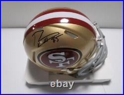 George Kittle Autographed/Signed San Francisco 49ers Mini Helmet Comes With COA