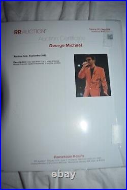 George Michael signed photo 11 x 14 with REAL Epperson COA