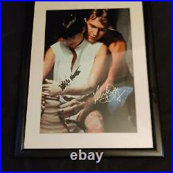 Ghost Hand Signed Photo THAT SCENE Patrick Swayze Demi Moore With COA