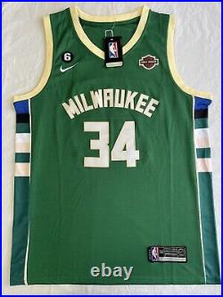 Giannis Antetokounmpo Bucks Signed Autographed Authentic Nike Jersey with COA