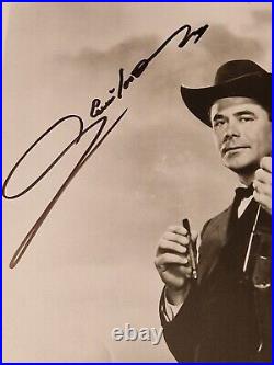 Glenn Ford'Golden Age' Hollywood Star signed photo 10x8 with AFTAL COA