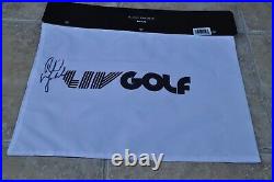 Golf UK Flag Signed By Phil Mickelson US Masters The Open With COA