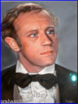 Gone With the Wind ASHLEY (LESLIE HOWARD) AUTOGRAPHCOA Pastel Painting