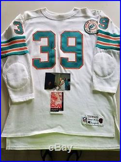 Gorgeous Larry Csonka Autographed IN PERSON Jersey with Picture and COA