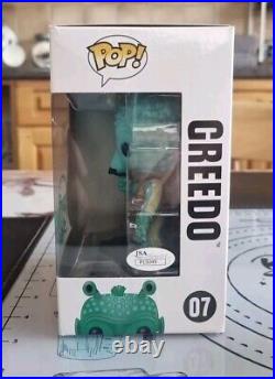 Greedo Star Wars Funko Pop Signed by Paul Blake With COA