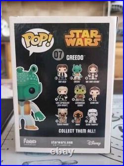 Greedo Star Wars Funko Pop Signed by Paul Blake With COA