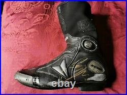 Guy Martin Race Worn Tt Signed Dainese Boots With Coa