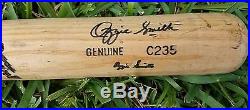 Hall of Famer, All-Star Ozzie Smith Game Used Autographed Bat Comes with COA