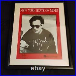 Hand Signed Autograph Billy Joel With COA New York State Of Mind Poster