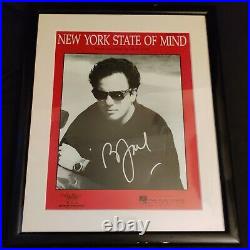 Hand Signed Autograph Billy Joel With COA New York State Of Mind Poster