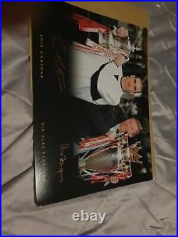 Hand Signed Cantona And Ferguson Photo With Coa 16x12 Coa At Www.celebcoa.com