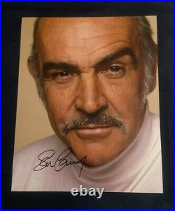 Hand Signed Photograph of Sean Connery with COA