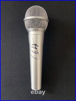 Hand signed Liam Payne microphone with COA (ONE DIRECTION)