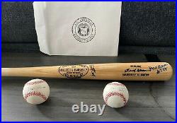 Hank Aaron Autographed Baseball Bat #755 with COA Signed Louisville Slugger