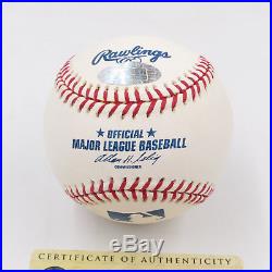 Hank Aaron Milwaukee Braves Signed Autographed Baseball with COA from STEINER