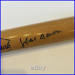 Hank Aaron Signed Autographed Adirondack Game Model Baseball Bat With JSA COA