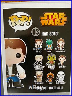 Harrison Ford Hand Signed Funko Pop With COA