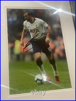 Harry Kane Signed Framed Photo With COA Tottenham Hotspur Spurs Bought For 350
