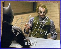 Heath Ledger Signed Photo, 8x10 with COA, The Dark Knight, The Joker