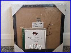 Henry Cavill 1/50 Limited Edition Signed Framed Superman Jersey Stamps with CoA