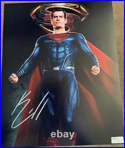 Henry Cavill Autographed Photo, 8x10 with COA, Superman