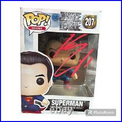 Henry Cavill Signed Superman Funko Pop With Coa