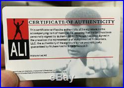 High Quality Muhammad Ali Autographed Boxing Trunks with Ali COA Mint and Rare