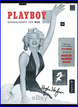 Highest CGC Hefner Autographed Original 1953 #1 PLAYBOY with WHITE Pages (COA)