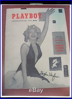 Highest CGC Hefner Autographed Original 1953 #1 PLAYBOY with WHITE Pages (COA)