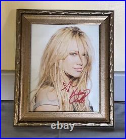 Hilary Duff Signed Photograph Genuine With COA Framed 10x8 Man Cave Gift Idea