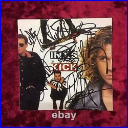 INXS'Kick' CERTIFIED signed/autographed CD cover with COA