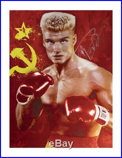 Ivan Drago 12x16 Print Signed by Dolph Lundgren 100% Authentic With COA
