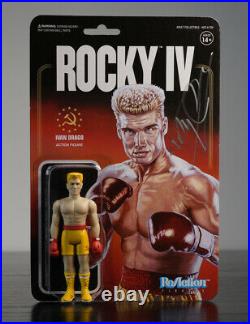 Ivan Drago Reaction Figure Signed by Dolph Lundgren 100% Authentic With COA