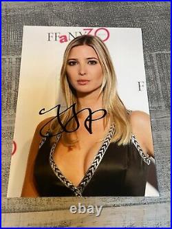 Ivanka Trump Signed 5x7 Photo With COA