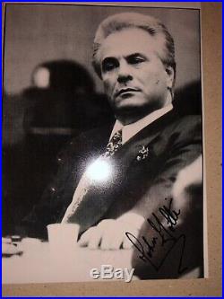 JOHN GOTTI Autographed Picture Comes With COA