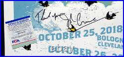 JOHN PRINE Autograph SIGNED Concert Art Poster MISSISSIPPI TOUR with PSA/DNA COA