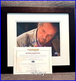 Jack Nicholson 100% Guaranteed Hand Signed Framed Movie Photo & COA 42x37cm