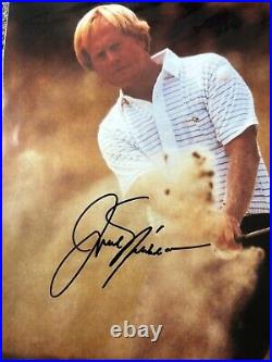 Jack Nicklaus Hand Signed 10x8 Inch Golf Photograph with COA