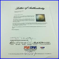 Jackie Robinson Signed Autographed Baseball With PSA DNA COA