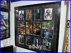 Jared Leto Joker 75cmx73cm Signed Photo Collage with Supplier COA with Frame