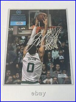 Jayson Tatum Boston Celtics Signed Autographed 8x10 Photo with COA