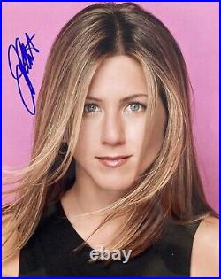 Jennifer Aniston Signed Autographed Colour 8x10in Photo with COA