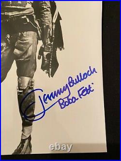 Jeremy Bulloch Boba Fett Hand Signed 10x8 Photograph From Star Wars With COA