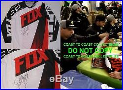 Jeremy Mcgrath, Supercross, Motocross, Signed, Autographed, Fox Jersey, Coa, With Proof