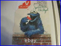 Jim Henson autographed TV guide cover with COA