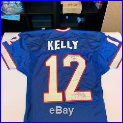 Jim Kelly Signed Autographed 1995 Buffalo Bills Game Used Jersey With JSA COA