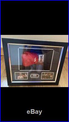 Joe Calzaghe Framed And Signed Boxing Glove With COA