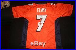 John Elway Autographed Signed Jersey with COA Denver Broncos