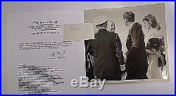 John F Kennedy Autographed Signed Cut & 8x10 Photo Owned By Kennedy With Coa